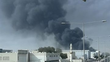 بالفيديو: استهداف إيراني للدوحة بالفيديو: استهداف إيراني للدوحة