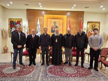 جولة لرئيس بلدية زحلة على أساقفة المدينة للتباحث حول المستجدات التي تخص مدينة زحلة جولة لرئيس بلدية زحلة على أساقفة المدينة للتباحث حول المستجدات التي تخص مدينة زحلة