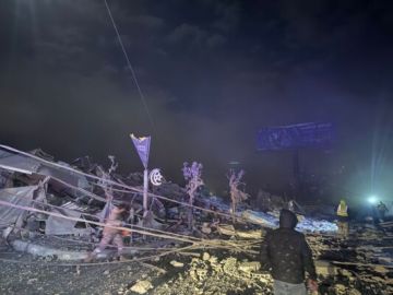 غارة على مبنى بدر الدين في شارع محمود فقيه في النبطية