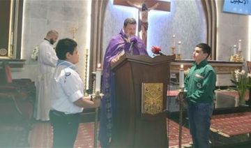 قداس في بصاليم لراحة أنفس الاب الراعي وضحايا القرى الحدودية