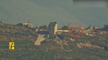 حزب الله نشر مشاهد من عملية استهداف دبابة ميركافا تابعة للجيش الإسرائيلي في منطقة تل النحاس