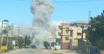 غارة إسرائيلية على البزالية تسببت بقطع طريق بعلبك- حمص وأخرى على زوطر الشرقية وحبوش والمنصوري غارة إسرائيلية على البزالية تسببت بقطع طريق بعلبك- حمص وأخرى على زوطر الشرقية وحبوش والمنصوري