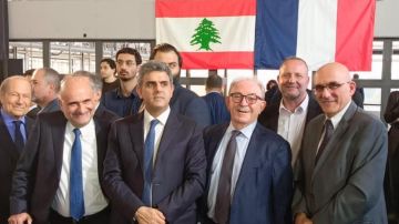 ماكرون افتتح معرض بيبلوس، مدينة لبنانية عريقة في باريس