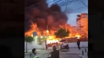 فيديو للغارة على صور... مشهد كالجحيم!