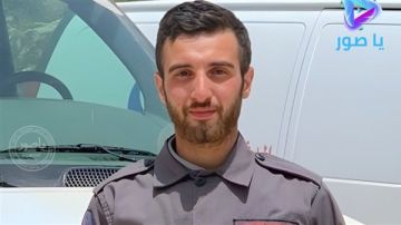 ارتقاء المسعف الشاب احمد عنيسة في الغارة على جزين