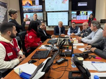 الحجار يتفقد غرفة إدارة الكوارث في جبل لبنان الحجار يتفقد غرفة إدارة الكوارث في جبل لبنان