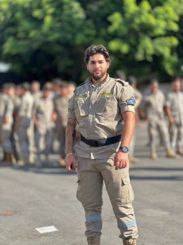 بالصورة: استشهاد المسعف في كشافة الرسالة الإسلامية حسين فارس