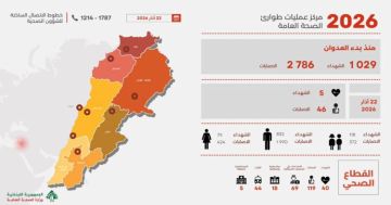 الصحة في التقرير اليومي للعدوان: 1029 شهيدا و2786 جريحا الصحة في التقرير اليومي للعدوان: 1029 شهيدا و2786 جريحا