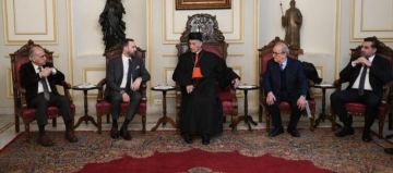 وفد اللقاء الديمقراطي زار الراعي: ندعم رئيس الجمهورية في مبادرته والجيش في مهامه وفد اللقاء الديمقراطي زار الراعي: ندعم رئيس الجمهورية في مبادرته والجيش في مهامه