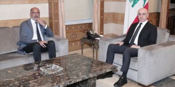 الحجار استقبل الخير وعرض مع ريزا أوضاع النازحين غير اللبنانيين