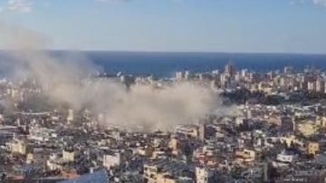 بالفيديو: إستهداف مخيم عين الحلوة