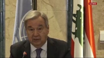 غوتيريش: الحل الوحيد هو الدبلوماسية والحوار