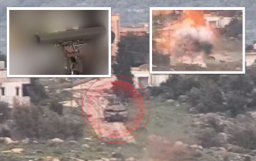 قاعدتان تبعدان عشرات الكيلومترات وإصابة دبابات وغيرها.. 39 علمية لحزب الله ضد إسرائيل يوم السبت