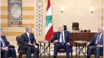 أمين الجميل وسليمان وميقاتي والسنيورة وتمام سلام: لعقد مؤتمر عربي دولي لمساعدة لبنان