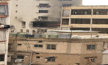 شهيد و4 جرحى في الغارة على النبعة - برج حمود