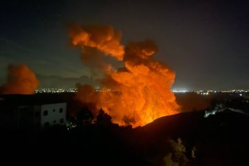 فيديو.. مسيرة إسرائيلية تستهدف دراجة على طريق الأوزاعي في الضاحية الجنوبية لبيروت