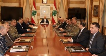 الحجار يترأس مجلس الأمن الداخلي المركزي ويؤكد تعزيز الإجراءات الأمنية ومواكبة النزوح