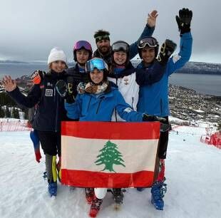 رغم الحرب مشاركة لبنانية في بطولة العالم للتزلج