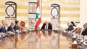 الرئيس عون يلتقي اللجنة الخماسية ....والسفير المصري: نلتزم دعم الجيش اللبناني الرئيس عون يلتقي اللجنة الخماسية ....والسفير المصري: نلتزم دعم الجيش اللبناني