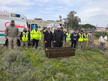 تجهيز أرض قرب ثكنة صور لدفن الشهداء كودائع