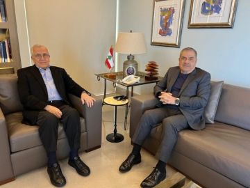 سليمان يستقبل الحناوي ويبحثان الأوضاع العامة والاستحقاقات الداهمة