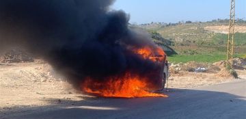 إستهداف سيارة عند مفرق بلدة شانيه عاليه إستهداف سيارة عند مفرق بلدة شانيه عاليه