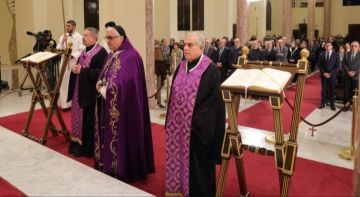 المطران عبد الساتر احتفل بقداس إلهي في بيروت على نية السلام في لبنان وخلاص شعبه