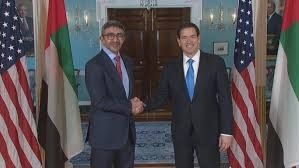 روبيو لبن زايد: ملتزمون بأمن الإمارات