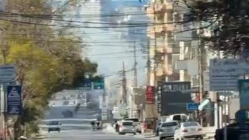 غارة استهدفت سيارة في الحوش