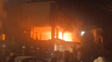 بالفيديو: غارة على شقة في عرمون