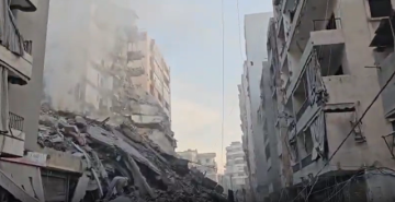 بالفيديو: الأضرار الكبيرة التي خلفتها غارة العدو على شارع عبد النور في حارة حريك بالفيديو: الأضرار الكبيرة التي خلفتها غارة العدو على شارع عبد النور في حارة حريك