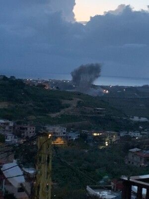 غارة جديدة إستهدفت الجسر المهدد في القاسمية غارة جديدة إستهدفت الجسر المهدد في القاسمية