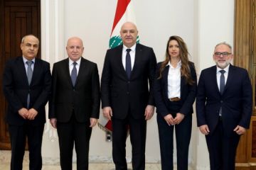 الرئيس عون تابع أوضاع النازحين مع رئيس مجلس الجنوب وتبلغ بإرسال دفعة أوروبية ثانية من المساعدات