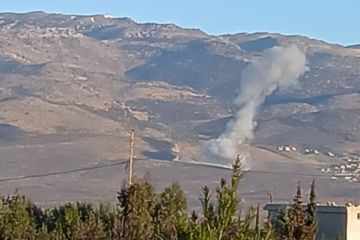 النشرة: غارة إسرائيلية على بلدة حربتا في البقاع