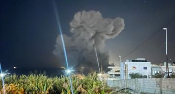 غارة إسرائيلية على مبنى القرض الحسن في العاقبية بعد التهديد باستهدافه