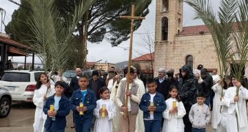 كنائس عكار وبعلبك الهرمل والبقاع تحيي أحد الشعانين