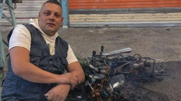 ارتقاء الشاب ربيع البطل ابن مخيم برج الشمالي بعد إستهداف دراجته النارية فجر اليوم