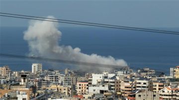 عاجل: غارة في قلب مدينة صيدا - ناحية الكورنيش البحري