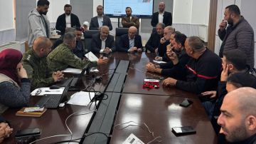 الحجار اطلع من محافظ بيروت على الإجراءات لتسهيل أمور النازحين