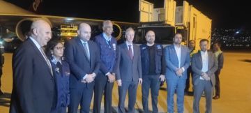 العليا للاغاثة: وصول طائرة مساعدات بلجيكية تنقل ما يقارب 15 طن من المعدات الانسانية والادوية العليا للاغاثة: وصول طائرة مساعدات بلجيكية تنقل ما يقارب 15 طن من المعدات الانسانية والادوية