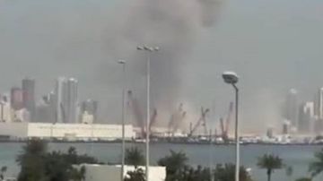 بالفيديو: استهداف مبان سكنية في المنامة