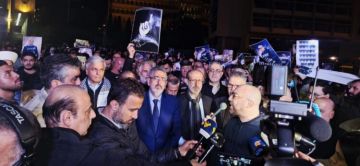 مسيرة حاشدة في وسط بيروت رفضا للإرهاب الصهيوني بحق الإعلاميين والمسعفين في الجنوب