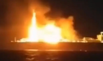 غرق ناقلة غاز روسية قبالة ليبيا بعد تسجيل انفجارات مجهولة المصدر