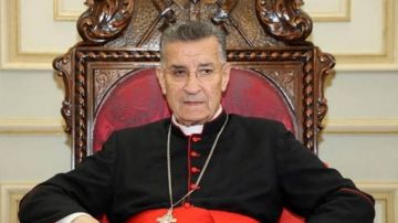 قائد الجيش والسفير الأميركي في بكركي قائد الجيش والسفير الأميركي في بكركي