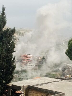 النشرة: الطيران الإسرائيلي أغار على مشغرة واستهدف الشعرة على مرتفعات السلسلة الشرقية شرقي النبي شيت