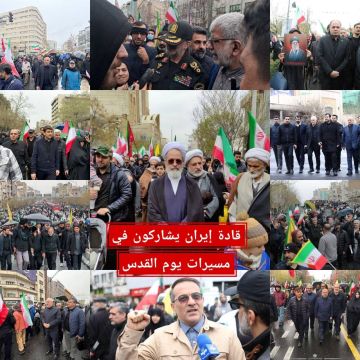 بالصور.. حضور إيراني رسمي بارز في مسيرة يوم القدس العالمي بالصور.. حضور إيراني رسمي بارز في مسيرة يوم القدس العالمي