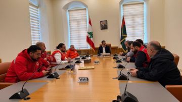 رئيس بلدية زحلة بحث مع وفد من بعثة الصليب الأحمر النروجي في تعزيز الاستجابة الإنسانية وأوضاع النازحين