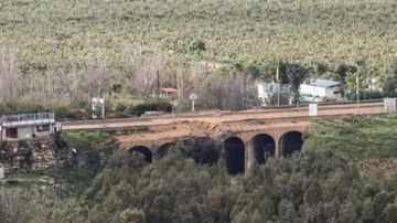 غارة تدمر جسر الدلافة