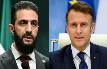 الشرع وماكرون يؤكدان هاتفيا ضرورة احتواء التصعيد في المنطقة الشرع وماكرون يؤكدان هاتفيا ضرورة احتواء التصعيد في المنطقة