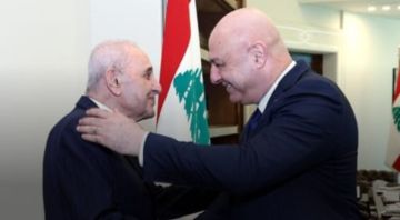 لقاء بين عون وبري في منزل ميقاتي لقاء بين عون وبري في منزل ميقاتي